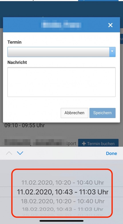 3-Terminbuchung