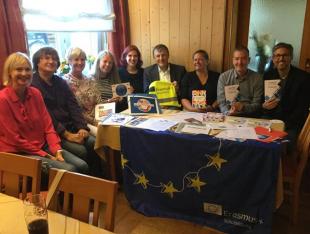 Gruppenbild Erasmus Day Bobingen 2018