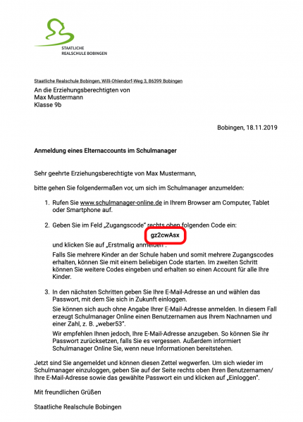 1-Anmeldebrief-mit-Code